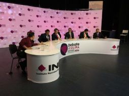 Durante el debate, los candidatos hablaron sobre diversos temas de interés. TWITTER / @INEMexico