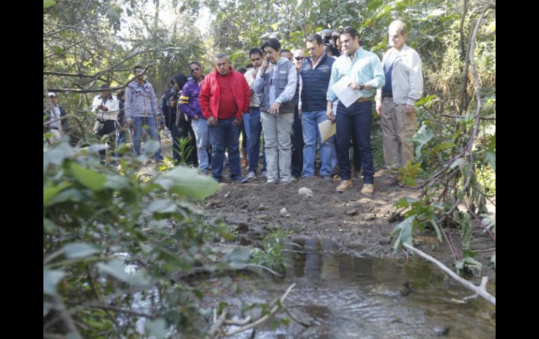 Autoridades estatales realizaron una caminata por el área verde para identificar las zonas que están en litigio. EL INFORMADOR / A. García