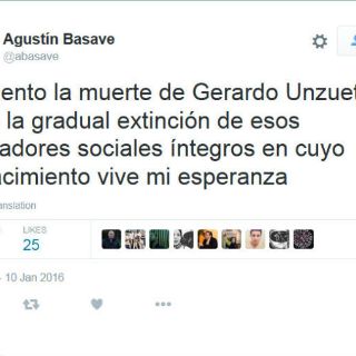 Fallece Gerardo Unzeta, fundador del PRD