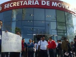 Los motocilistas son canalizados al Congreso del Estado, donde los inconformes podrán exponer a los diputados su petición. EL INFORMADOR / E. Barrera