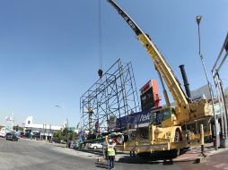 Desde que se inició el operativo, el Ayuntamiento tapatío ha retirado 42 vallas. EL INFORMADOR / P. Franco