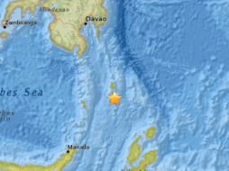 El Servicio Geológico de EU dijo que el sismo tuvo su epicentro 265 km al norte-noroeste de Molucas. ESPECIAL / earthquake.usgs.gov/