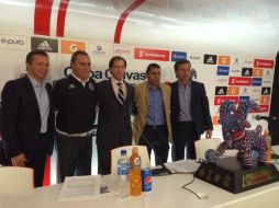 Este lunes presentaron la Copa Chivas, torneo de fuerzas básicas que se celebrará en la Perla Tapatía. TWITTER / @Chivas