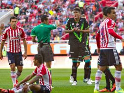 El mediocampista del Veracruz fue sancionado al recibir la segunda amonestación en partido, al igual que los otros tres jugadores. MEXSPORT / ARCHIVO
