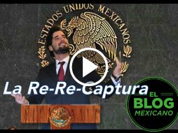 El presidente celebra como si el Chapo no se le hubiera escapado hace unos meses, cuenta Pabloricardos. YOUTUBE / El Blog Mexicano