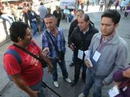 Al respecto del retraso en los avances, explican que se debe a que algunos comerciantes no han llevado su documentación. EL INFORMADOR / F. Atilano