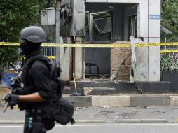 En la operación se utilizaron artefactos explosivos. EFE / R. Bintang