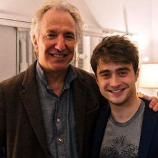 Daniel Radcliffe se despide de Alan Rickman