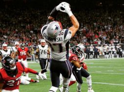 Rob Gronkowski fue el principal receptor del equipo en esta temporada, atrapó 72 pases para 1.176 yardas y 11 anotaciones. TWITTER / @RobGronkowski