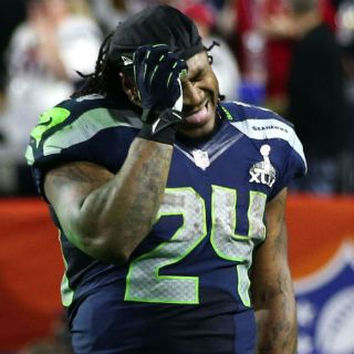 Marshawn Lynch mejora y podría jugar ante Panteras