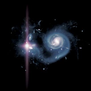 Observan vientos vertiginosos en galaxia gemela de Vía Láctea