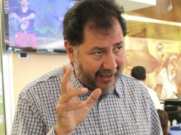 Desde el pasado 8 de enero, Fernández Noroña había anticipado su intención de buscar la presidencia. NTX / ARCHIVO