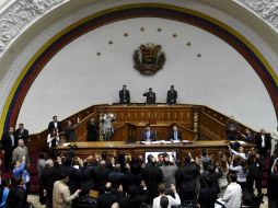 Maduro ofrecerá discurso ante un Congreso dominado por la oposición. AFP / J. Barreto