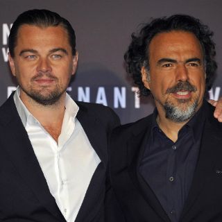 Iñarritu y DiCaprio promocionan 'Revenant: El Renacido' en Roma
