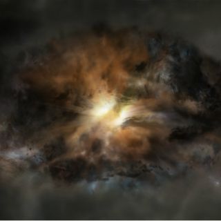 Detectan 'turbulencia' en galaxia más luminosa del Universo
