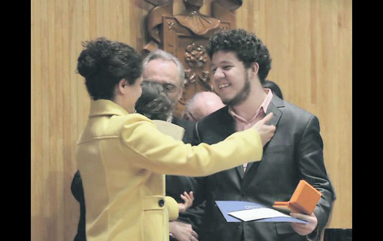 Daniel Ochoa Gaxiola obtuvo el primer premio. ESPECIAL /