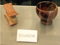 Se trata de un contingente de objetos de gran valor histórico y cultural como vasijas y esculturas. TWITTER / @EmbajadaEcuARG