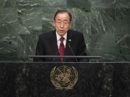 El secretario general de la ONU se declaró esperanzado por el levantamiento de sanciones sobre Irán. NTX / ARCHIVO