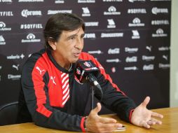 El argentino aseguró que el Atlas está 'un poco atado'. EL INFORMADOR / ARCHIVO