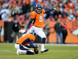 McManus se hizo cargo de mover la pizarra, con patadas de 28 y 41 en el primer cuarto y de 45 en el cuarto. AFP /  D. Bradford