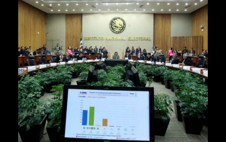 De los 10 municipios que conforman el estado de Colima se obtuvo información de la totalidad de ellos. TWITTER / @INEMexico