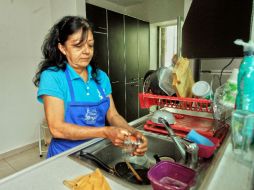 Actualmene siete mujeres se dedican a limpiar casas ajenas mientras sus dueños no están. EL INFORMADOR / E. Barrera
