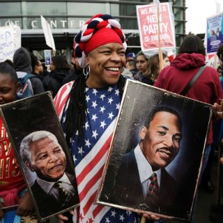 Millones marchan en EU para recordar a Martin Luther King