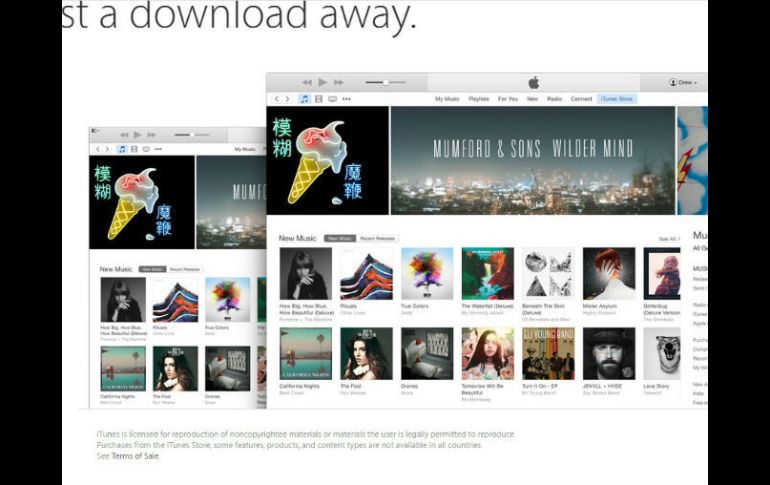 Los precios de iTunes en Israel, Nueva Zelanda, Rusia, Singapur y Sudáfrica, también tendrán un aumento. ESPECIAL / www.apple.com