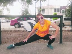 Irma recomendó realizar deporte o cualquier tipo de actividad física para el bienestar de la salud. EL INFORMADOR /