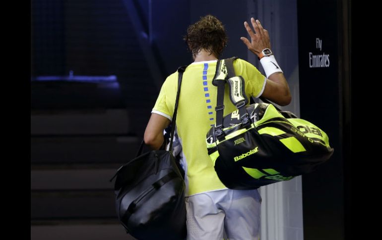 Rafael Nadal falló en el cuadro masculino de este torneo. AP / A. Favila