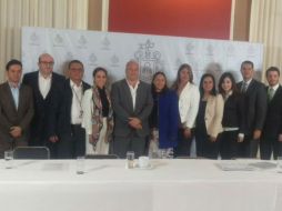 En la presentación del programa estuvieron presentes el alcalde, Enrique Alfaro y algunos regidores. TWITTER / @GuadalajaraGob