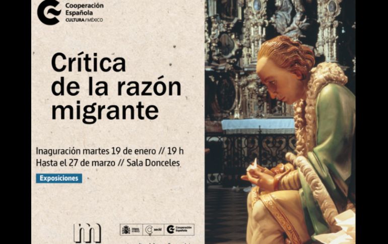 Se presenta el trabajo de 22 artistas que ofrdcen una respuesta activa al problema de la migración. TWITTER / @ccemx