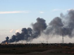 Esta dificultad financiera podría explicarse por la intensificación de ataques a las insfraestructuras yihadistas. AP / ARCHIVO