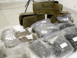 La droga en total tiene un valor por más de 150 mil dólares. EL INFORMADOR / ARCHIVO