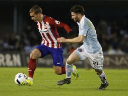 En la segunda parte, el Atlético pudo haberse hecho del gol a las primeras de cambio. EFE / S. Sas