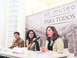 Las actividades del MUSA las compartieron Francisco Cuéllar, Maribel Arteaga y Laura Ayala Castellanos. EL INFORMADOR / A. Camacho