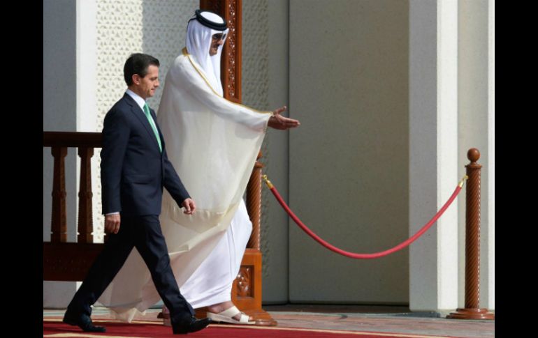 En la gira de trabajo de Peña Nieto por Medio Oriente se han firmado 46 instrumentos de cooperación en diversas materias. FACEBOOK / Enrique Peña Nieto