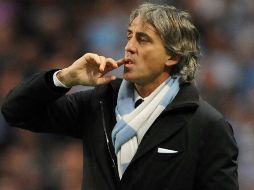 El Juez deportivo decidió sancionar también a Roberto Mancini con una multa de cinco mil euros. EFE / ARCHIVO