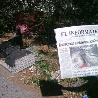 Convocan a reportar en Facebook TV's abandonadas