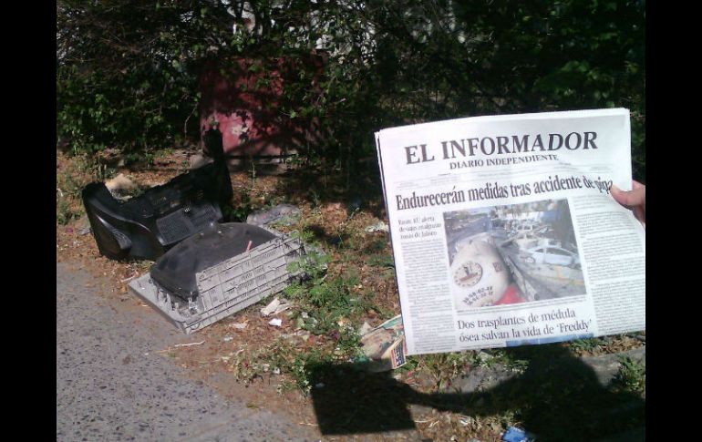 El abandono de estos aparatos causa serios riesgos a la población y al medio ambiente. FACEBOOK / ReportaTVabandonada