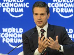 ''Lo importante es que se logró su reaprehensión'', reitera Peña Nieto. EFE / J. Bott