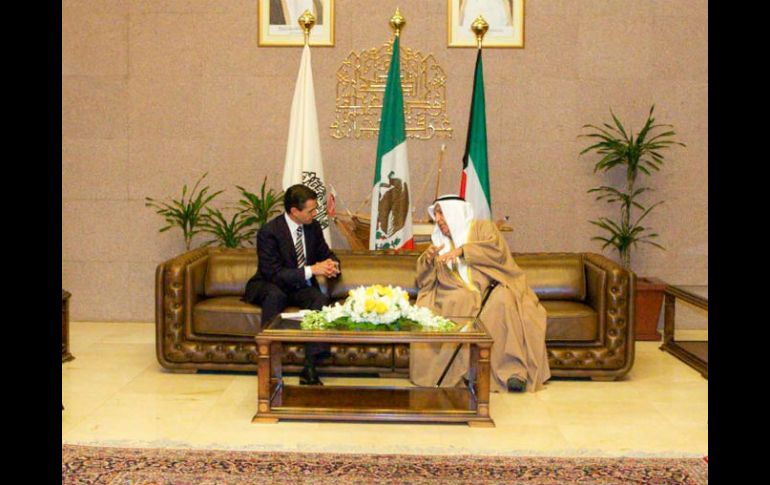 Hace algunos días, el Presidente Peña se halló en gira presidencial en Kuwait. NTX / CORTESÍA