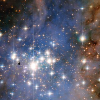 Vinculan bultos en la Vía Láctea a materia perdida de la galaxia