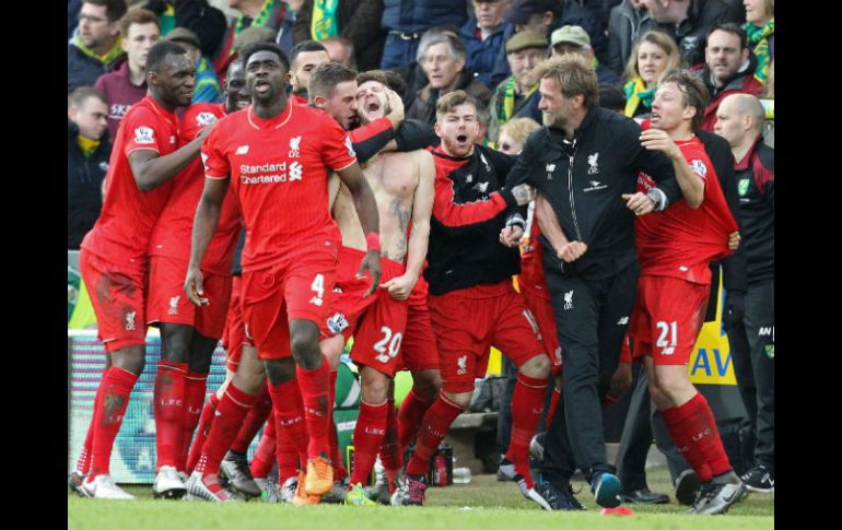 Con esta victoria, el Liverpool da un paso importante para acercarse a los puestos europeos con 34 puntos. AFP / L. Parnavy