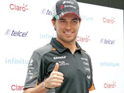 El piloto mexicano puede encontrarse en un momento clave, aunque habla de que está contento con el equipo. SUN / ARCHIVO