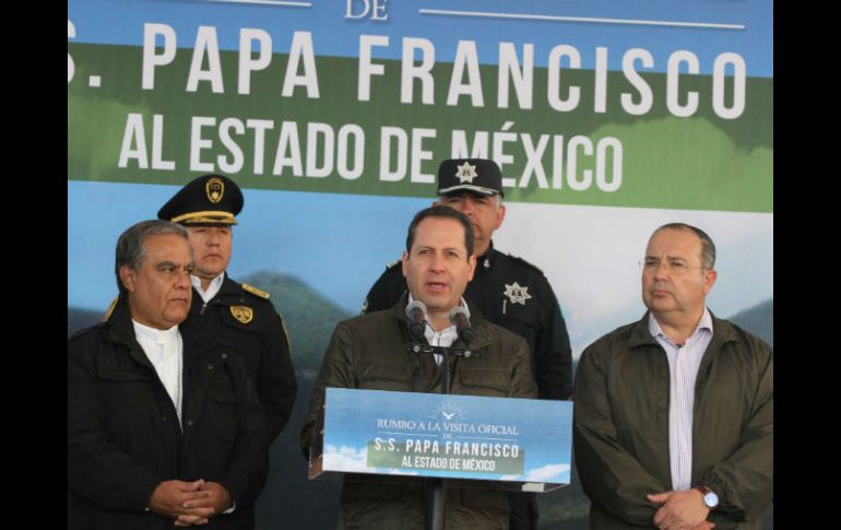 Eruviel Ávila detalló que reubicarán en plazas y parque lo utilizado durante la visita papal. NTX / G. Durán