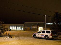 El tiroteo en la escuela de La Loche que se produjo este viernes dejó cuatro muertos. AP / j. Franson