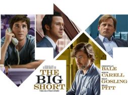 El filme es protagonizado por Christian Bale, Steve Carell, Ryan Gosling y Brad Pitt. FACEBOOK / La Gran Apuesta