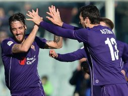 El equipo de Florencia resolvió de gran forma su partido. AFP / T. Fabi