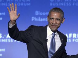Barack Obama subrayó la asociación que mantiene con Colombia en lucha anti narco. EFE / S. Thew